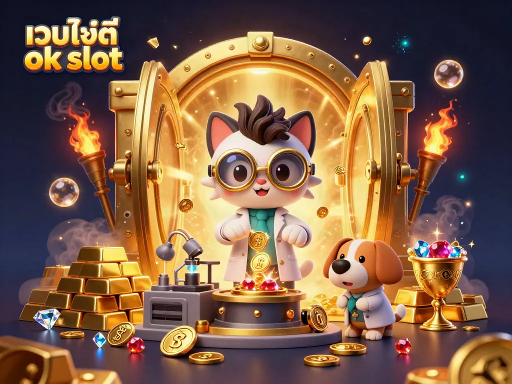 หมุนและชนะในเกมสล็อตที่เว็บไซต์ ok slot ด้วยโชคจากโกลด์ฟินเดอร์