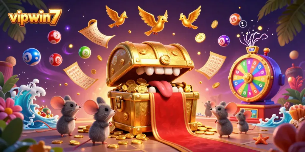 Engage in thrilling games at vipwin7 with rich visuals, vibrant lottery elements, and casino excitement.