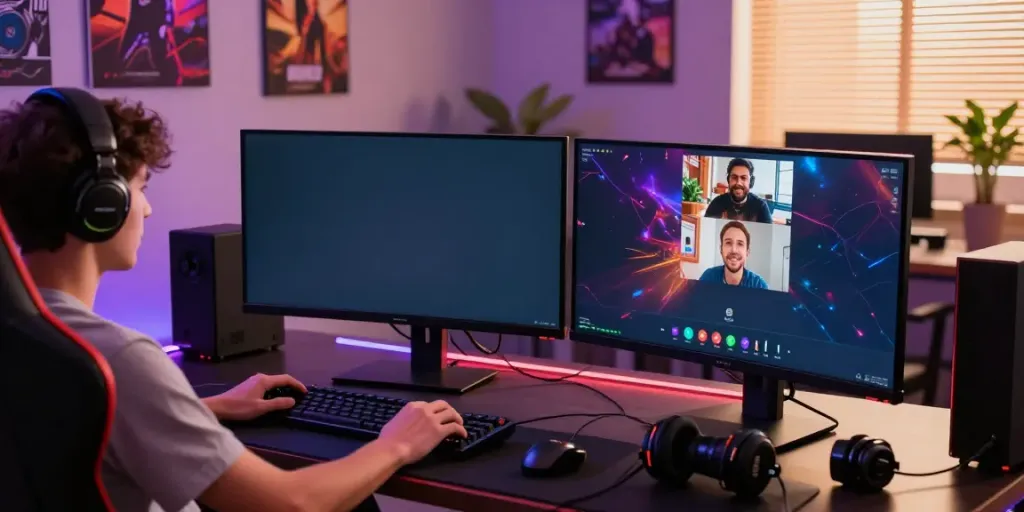 Immersive gaming scene showcasing qqmacan platform with vibrant graphics and user-friendly interface.