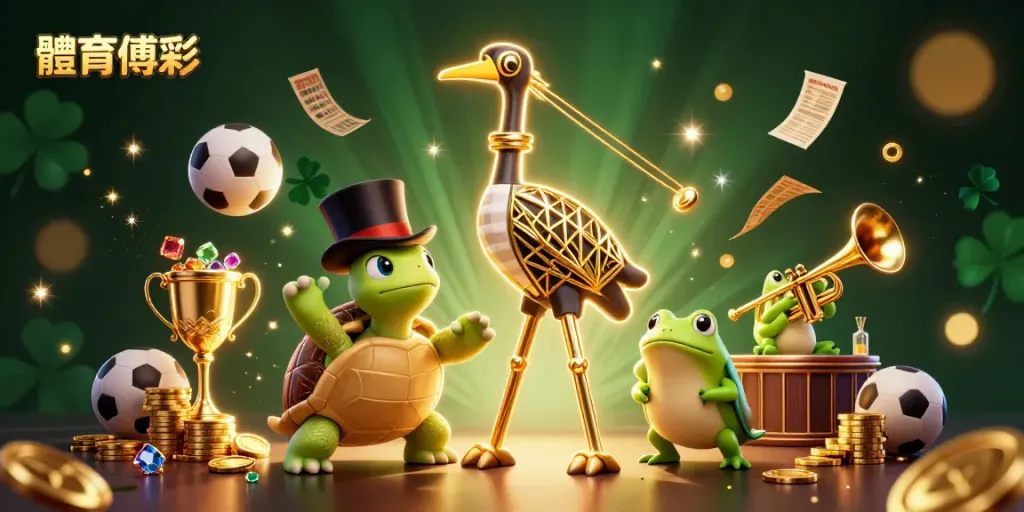 Engage with 體育博彩 excitement featuring unique characters and dynamic sports betting elements.
