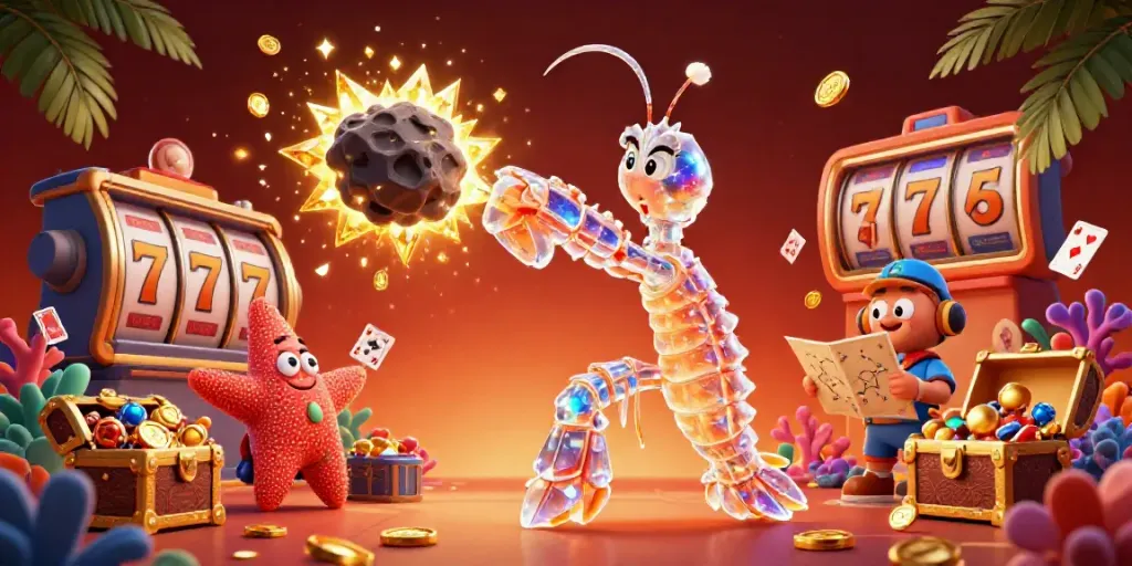 Parsbet hakkında bilgi veren eğlenceli bir casino illüstrasyonu.