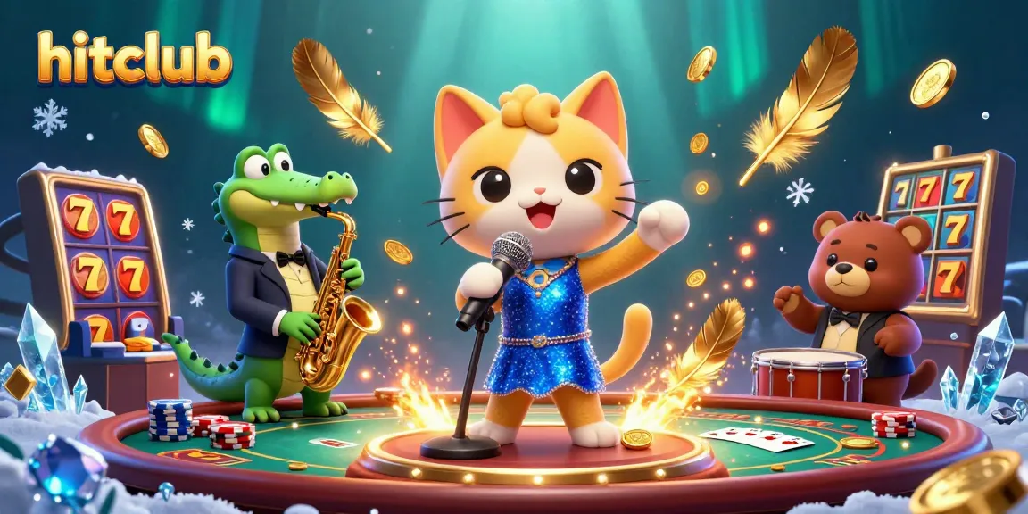 Engage with hitclub’s vibrant casino scene showcasing lively characters and dynamic gaming elements.