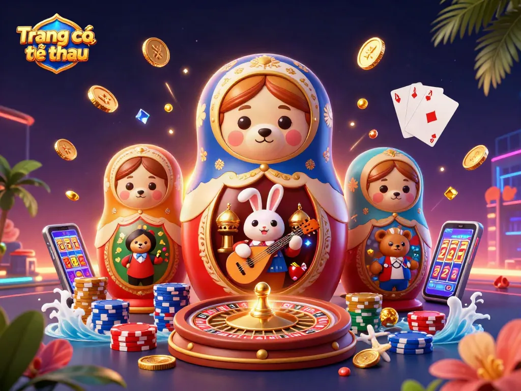 Engage with Trang cá cược thể thao featuring a vibrant and animated casino scene.