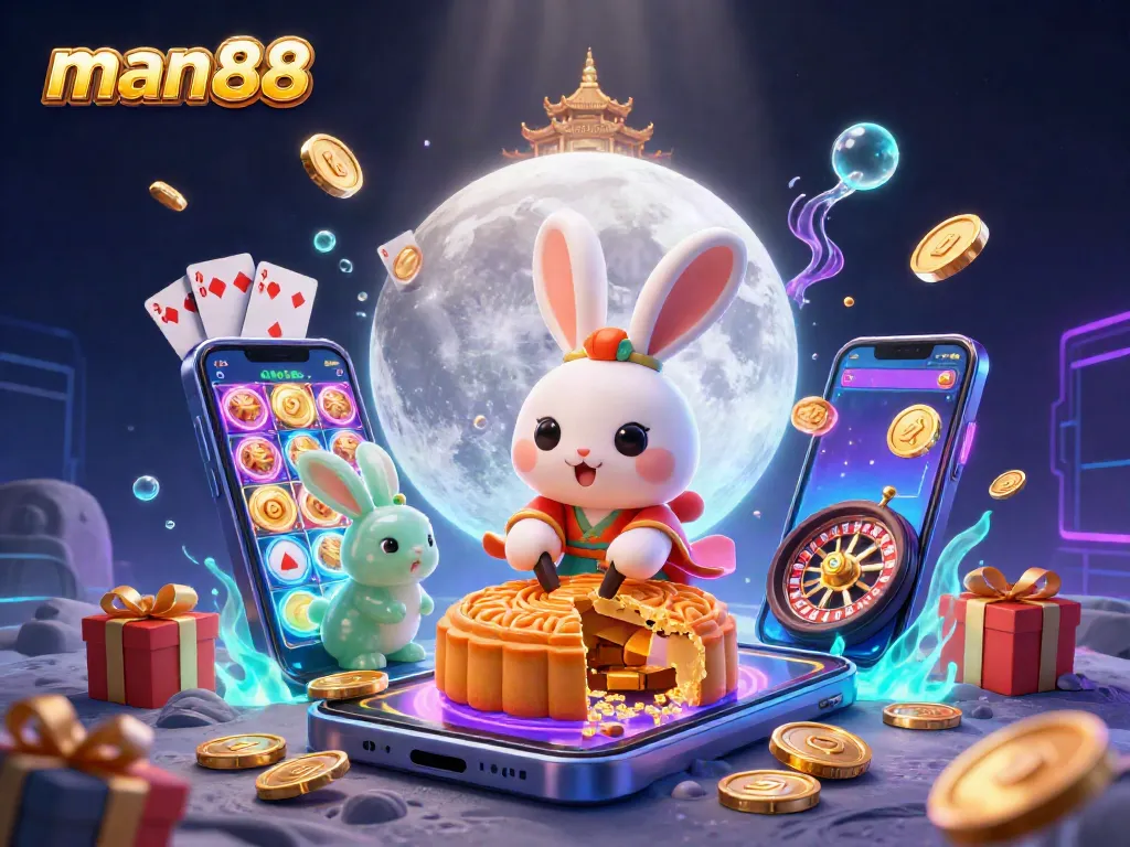 Engage with man88's gambling fun through vibrant scenes of gaming and rich rewards.