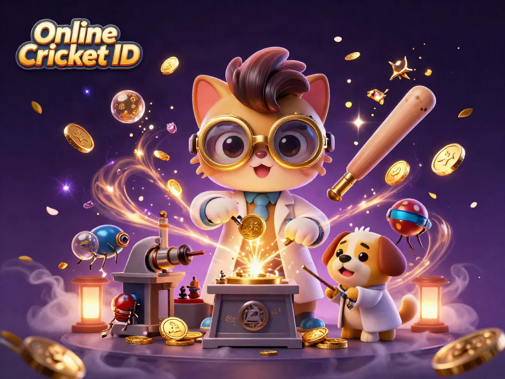 Experience the excitement of Online Cricket ID with engaging visuals, showcasing fast gameplay and winning opportunities.