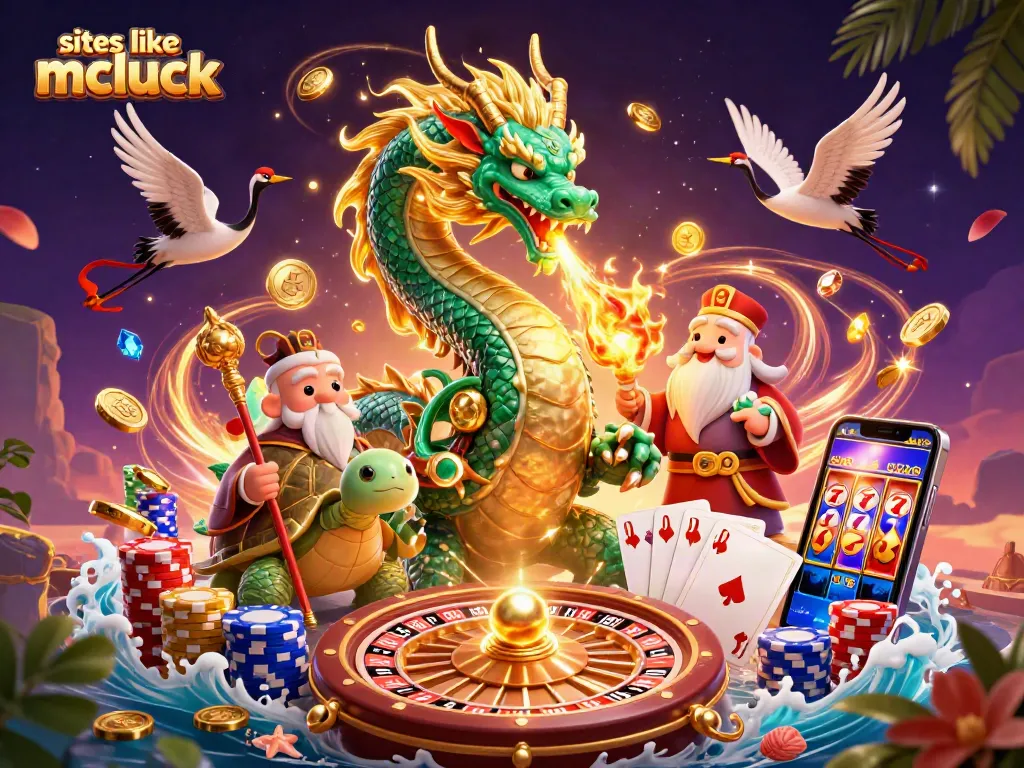 Play exciting games like slots and roulette at sites like mcluck with colorful characters and vibrant action.